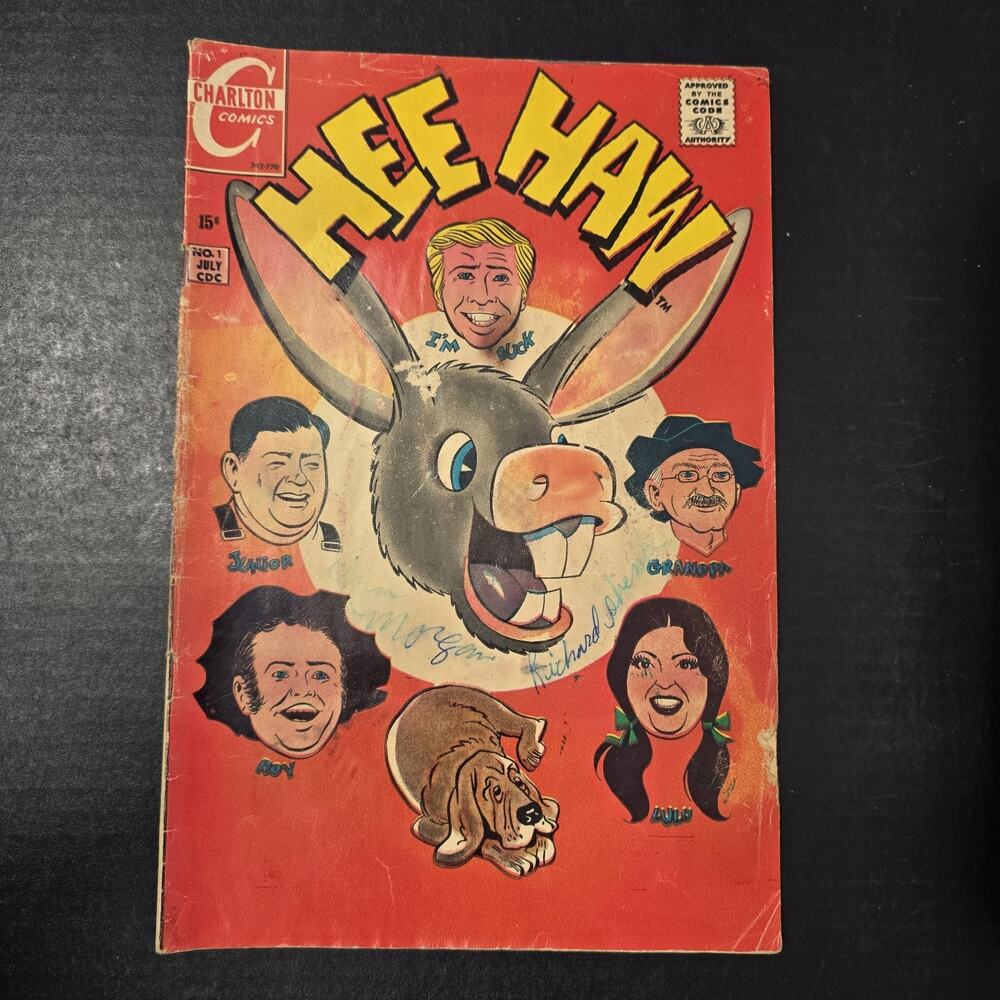 1970 Hee Haw Charlton Comic Book #1